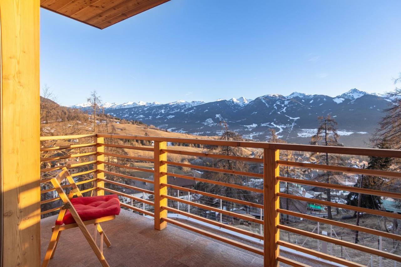 Chalet Schwarzhorn Apartment Varena Exterior foto