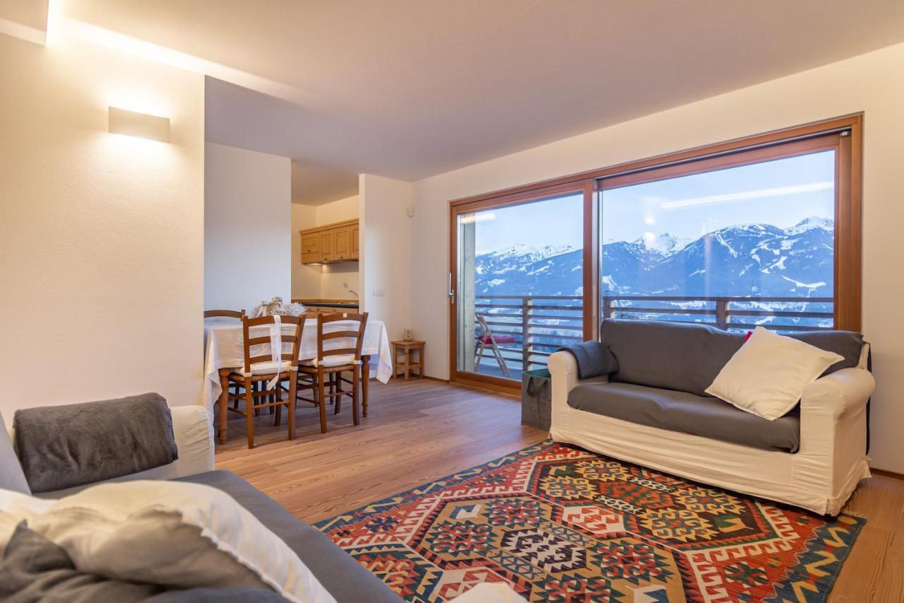 Chalet Schwarzhorn Apartment Varena Exterior foto
