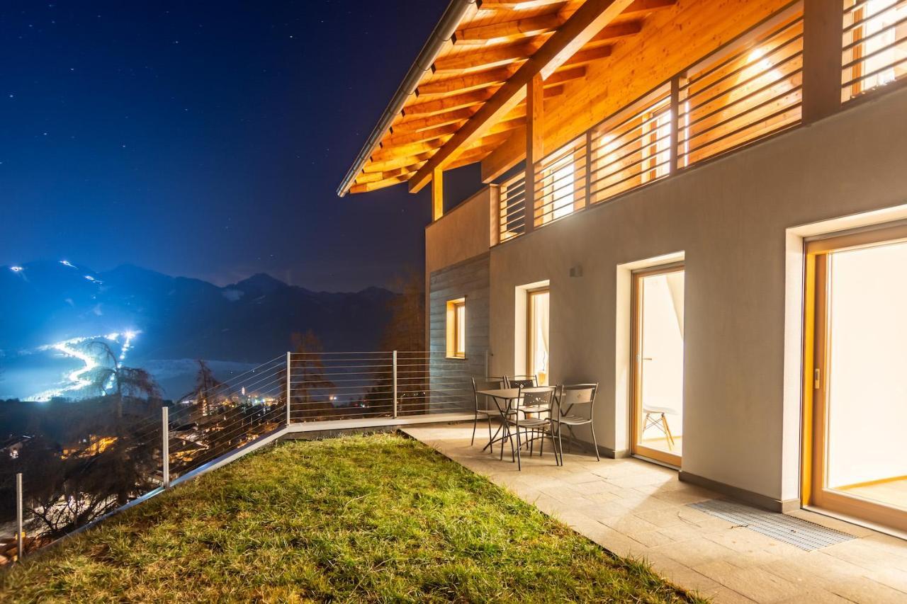 Chalet Schwarzhorn Apartment Varena Exterior foto