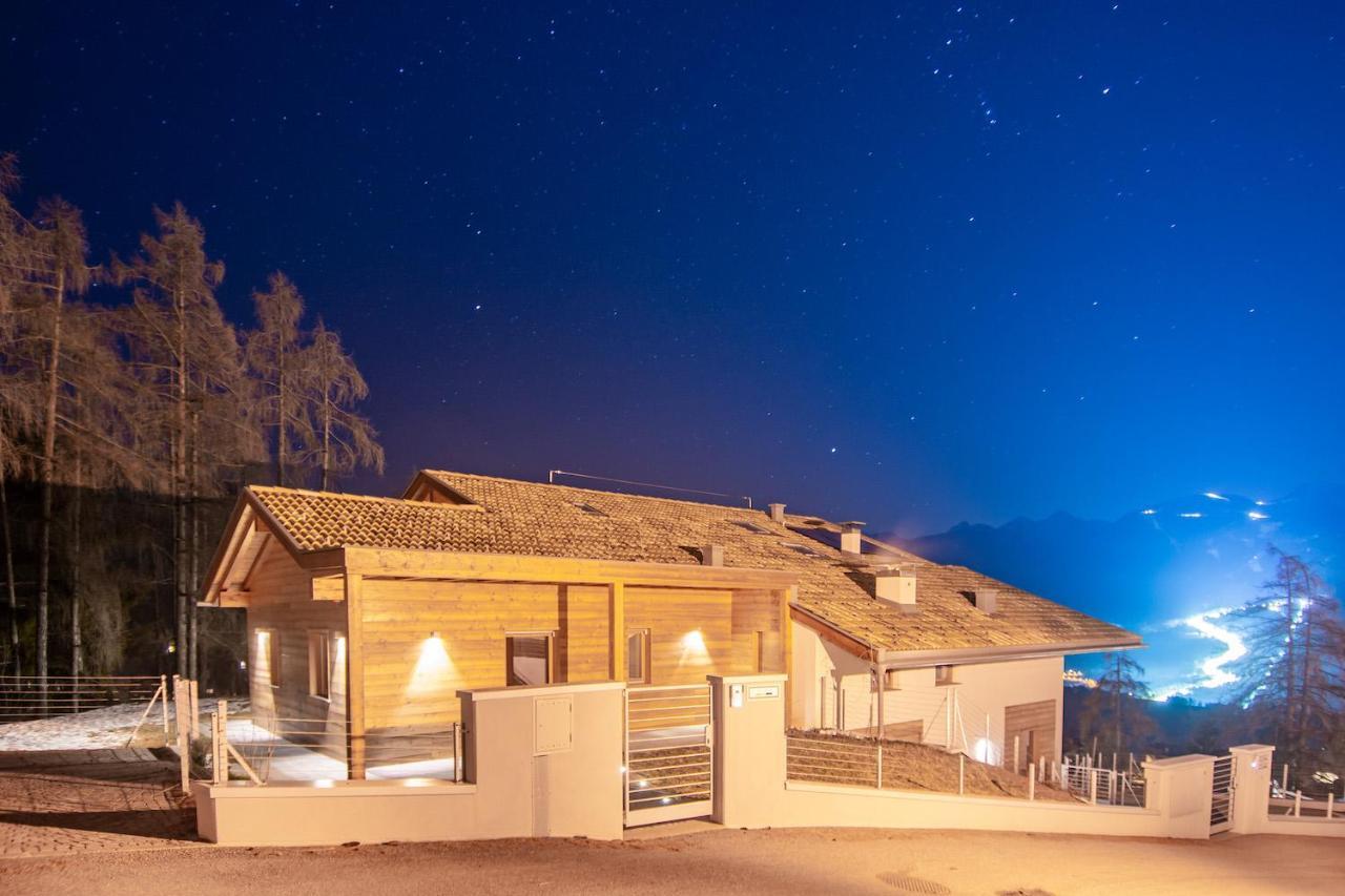 Chalet Schwarzhorn Apartment Varena Exterior foto